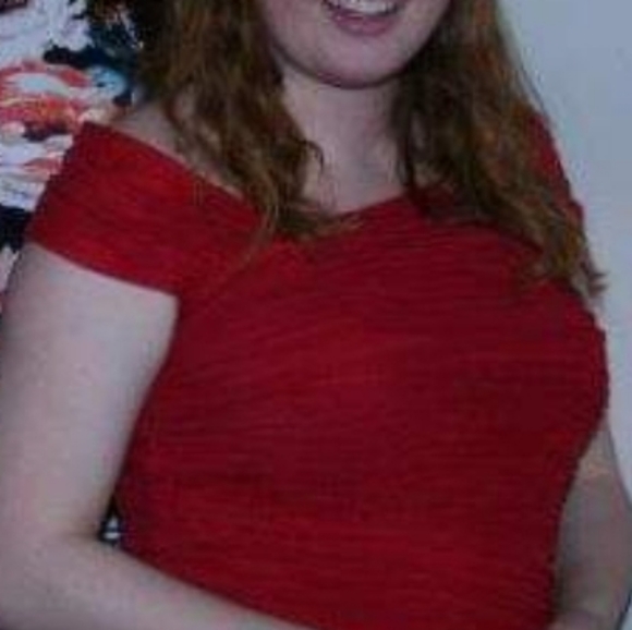 Vintage red dress - Picture 3 of 4